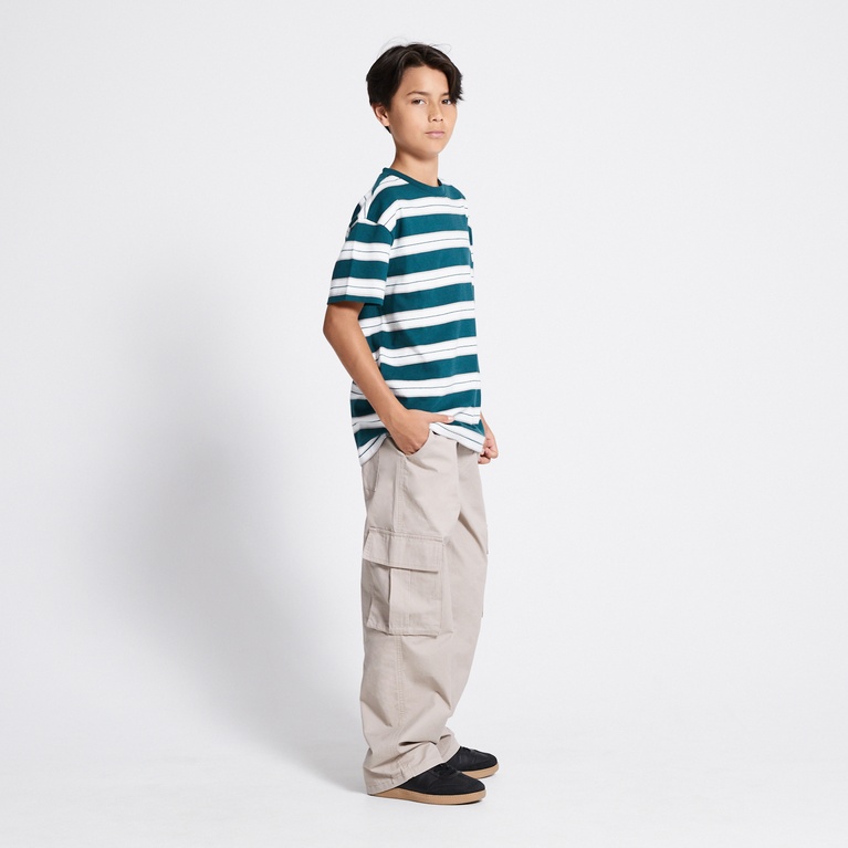 Striped Tee "Wilson stripe" Dark Teal